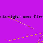 straight men first gay time
